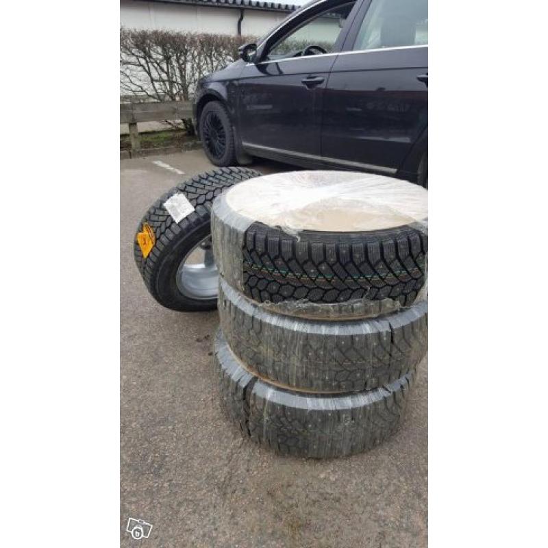 205/55 R16 Continental dubbdäck med fälg