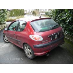 Peugeot 206 1,6 -02