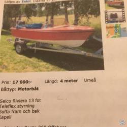 Selko Riviera Båt