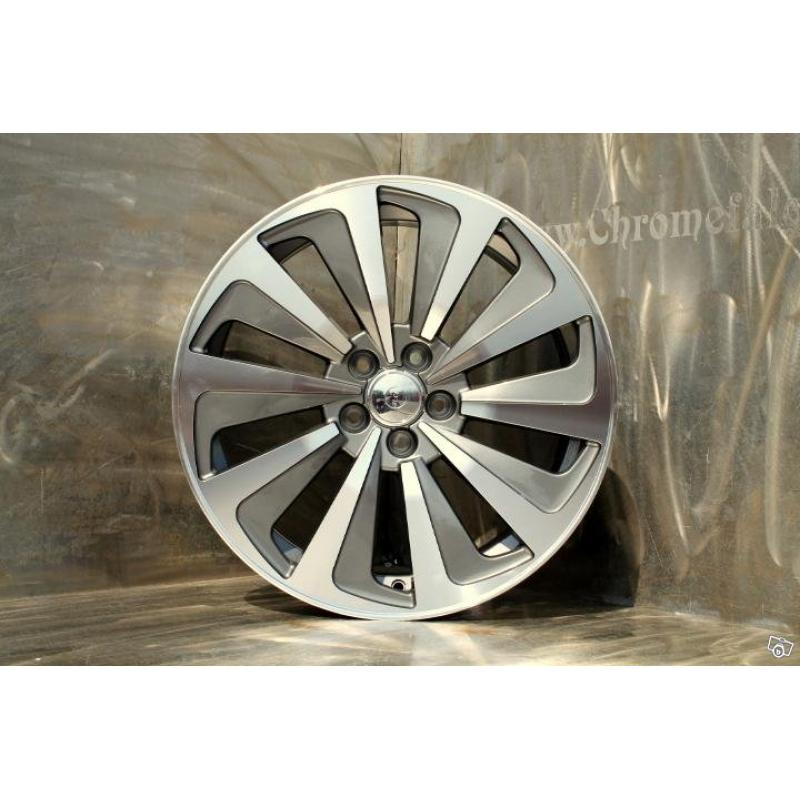 19" 10 eker design turbinfälgen Ant/Polish A8