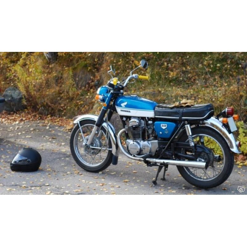 Fin Honda CB 350 K2 1971