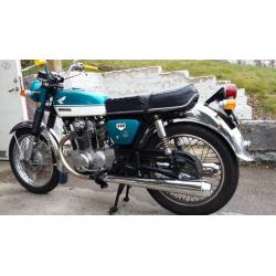 Fin Honda CB 350 K2 1971