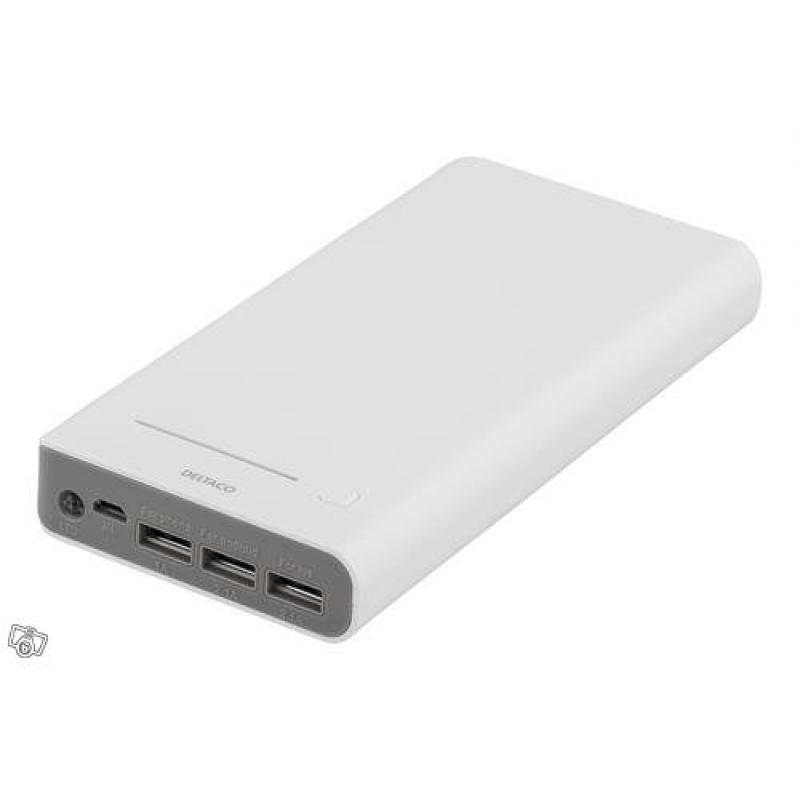 Ny 16.000mAh Powerbank, 5 års garanti