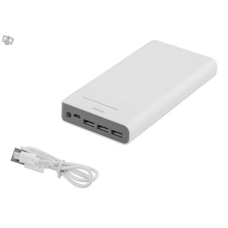 Ny 16.000mAh Powerbank, 5 års garanti