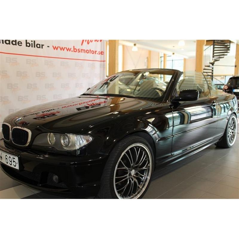 BMW 318 1,95% Cabriolet Skinn 19"alufälgar My -06