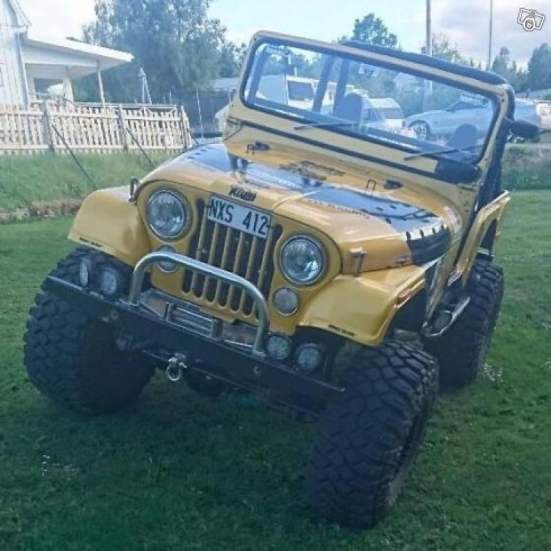 Willys jeep CJ 5 V8 "påkostad"