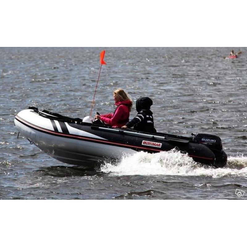 Suzumar 380 RIB paket med Suzuki 25hk