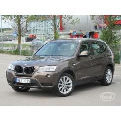 BMW X3 xDrive20d (Aut+Helläder+4WD+GPS+184hk) -13