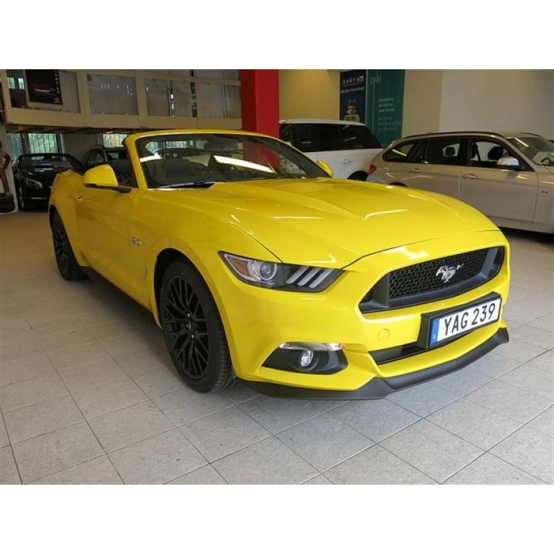 Ford Mustang GT 5,0 V8 Cab | Nybil | Svenskså -16