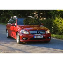 Mercedes C220 CDI AMG line Sportpaket AUTOMAT -11