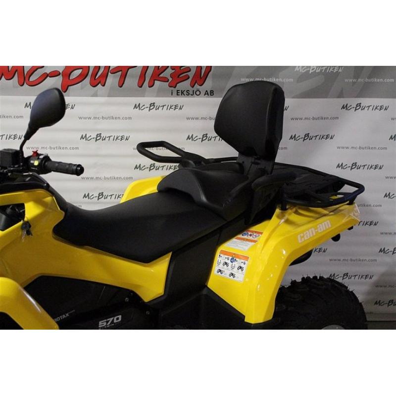 Can-Am Outlander DPS 570 -Winsch o gårdsvagn -16