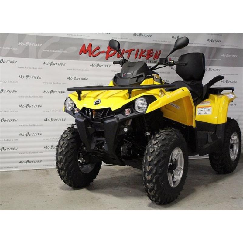 Can-Am Outlander DPS 570 -Winsch o gårdsvagn -16