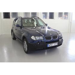 BMW X3 3,0D Aut Panorama NAVI DRAG Motorvärma -05