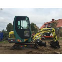 Yanmar B15-3 Minigrävare, Grävare, Grävmaskin