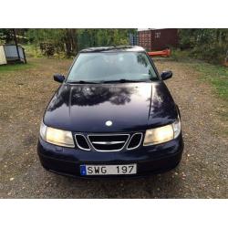 Saab 9-5 3,0 v6 diesel manuell drag sedan -02