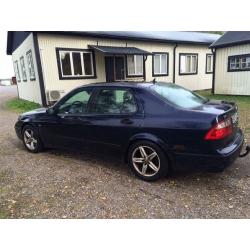 Saab 9-5 3,0 v6 diesel manuell drag sedan -02