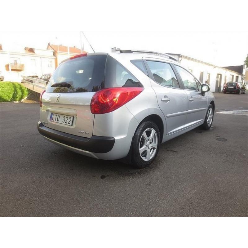 Peugeot 207 1.6 HDi SW S/V 92 hk Lågmil -11