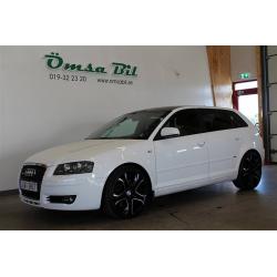 Audi A3 3.2 DSG QUATTRO S-LINE 250 HK SÅLD -07