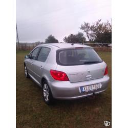 Peugeot 307 1,6HDI Årsskatt 2291kr -06