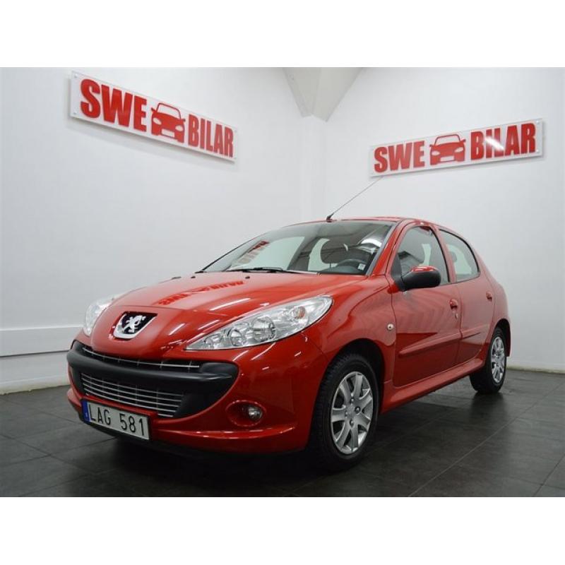 Peugeot 206 + 1.4 5dr Full och Ny-Servad -10