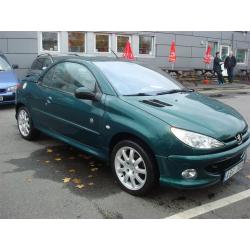 Peugeot 206 1ägare,2,0,cab,Roland Garros,nybe -03